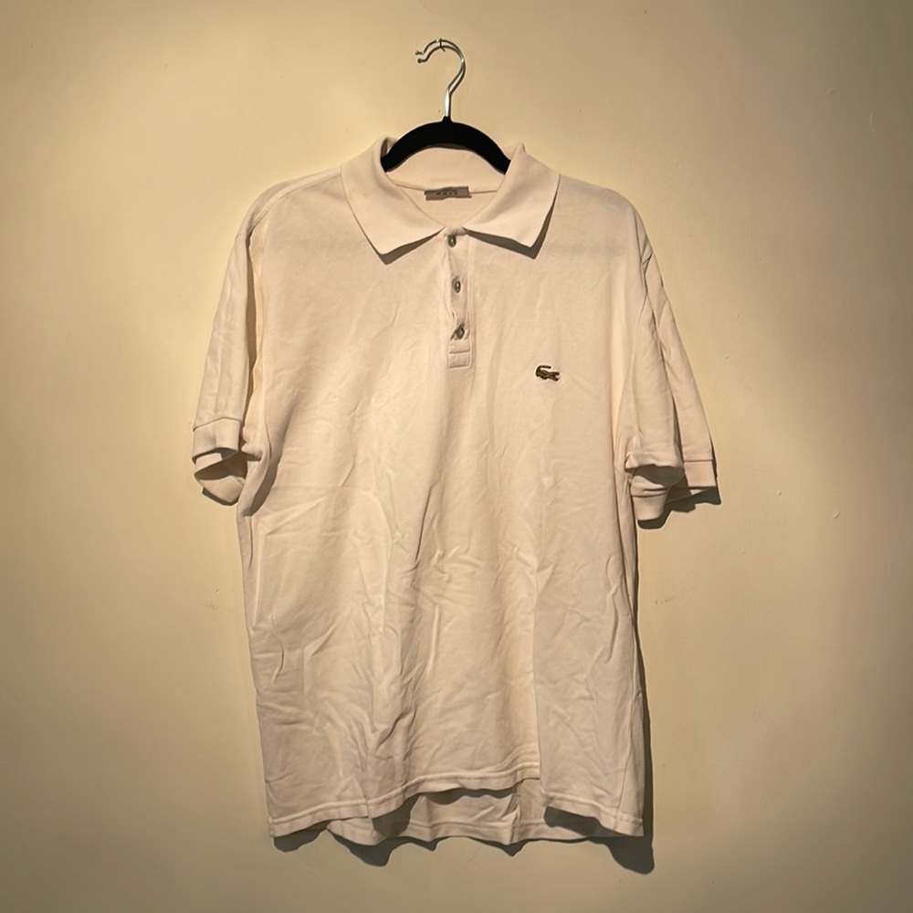 Lacoste White Polo